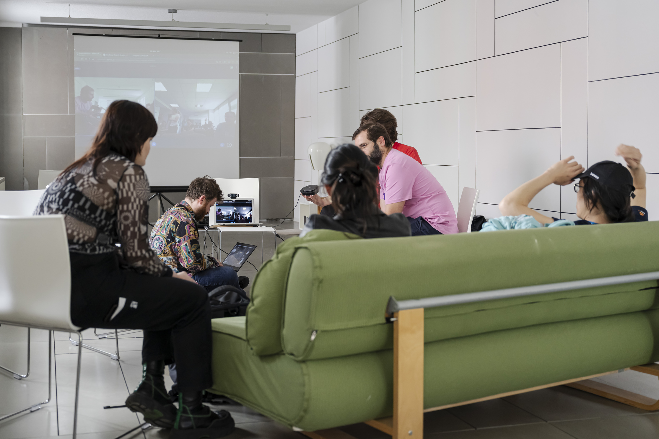 AMRO24 Exhibitions "Interfestival channel to LGM2024*", by Simon Repp