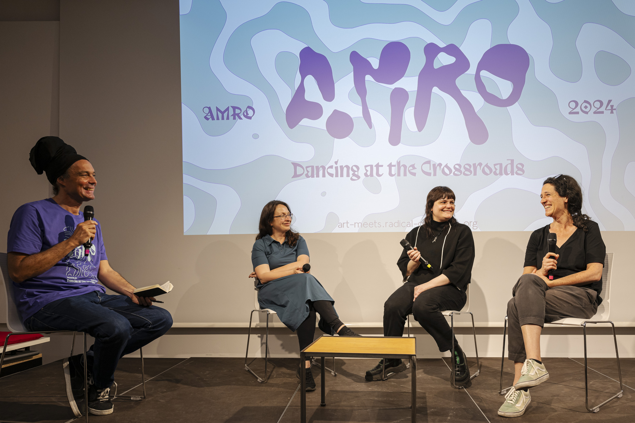 AMRO24 Exhibitions "Evening session: Resisting Reclaiming Appropriating", by Adnan Hadzi & Shusha Niederberger & Linda Kronman & Mariana Marangoni