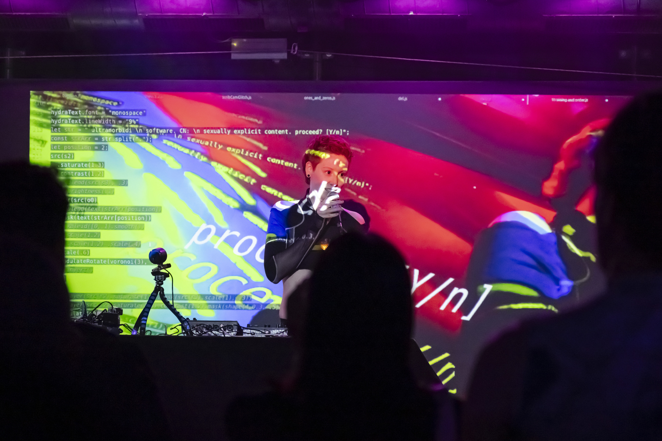 AMRO24 Exhibitions "AMRO Nightline #2 / @STWST", by Mitsitron & Luka Prinčič & ultramorbidi & romi N/A