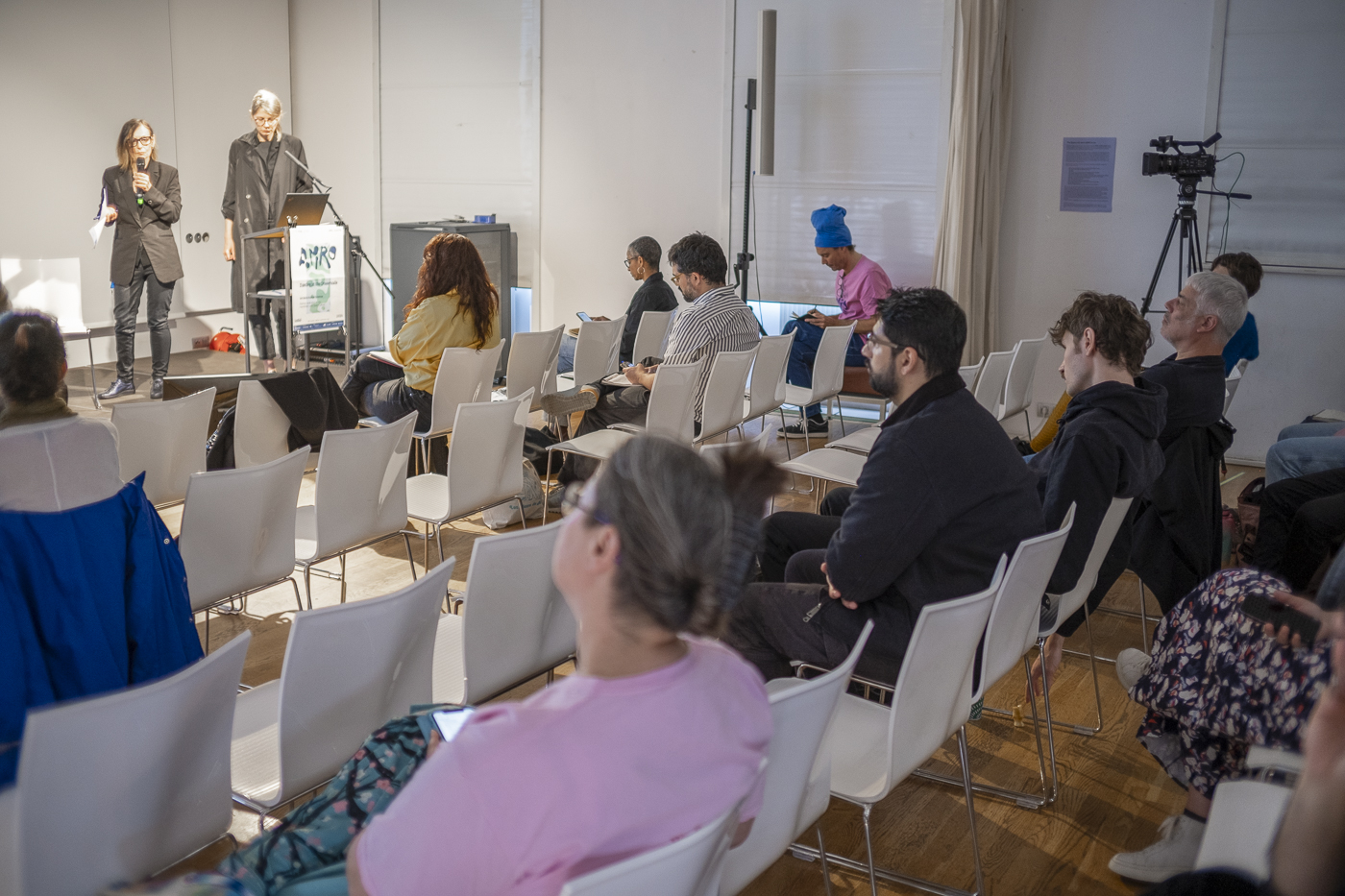 AMRO24 Exhibitions "Afternoon Session: AI Ethics", by Niharika Singhal & David Hartmann & KairUs