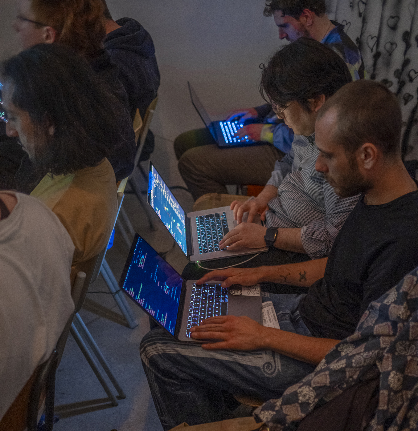 AMRO24 Exhibitions "The Vienna Networked Improvisers", by Martin Gius