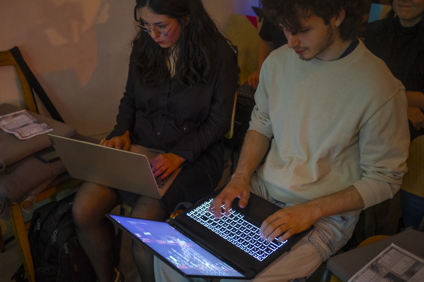 AMRO24 Exhibitions "The Vienna Networked Improvisers", by Martin Gius