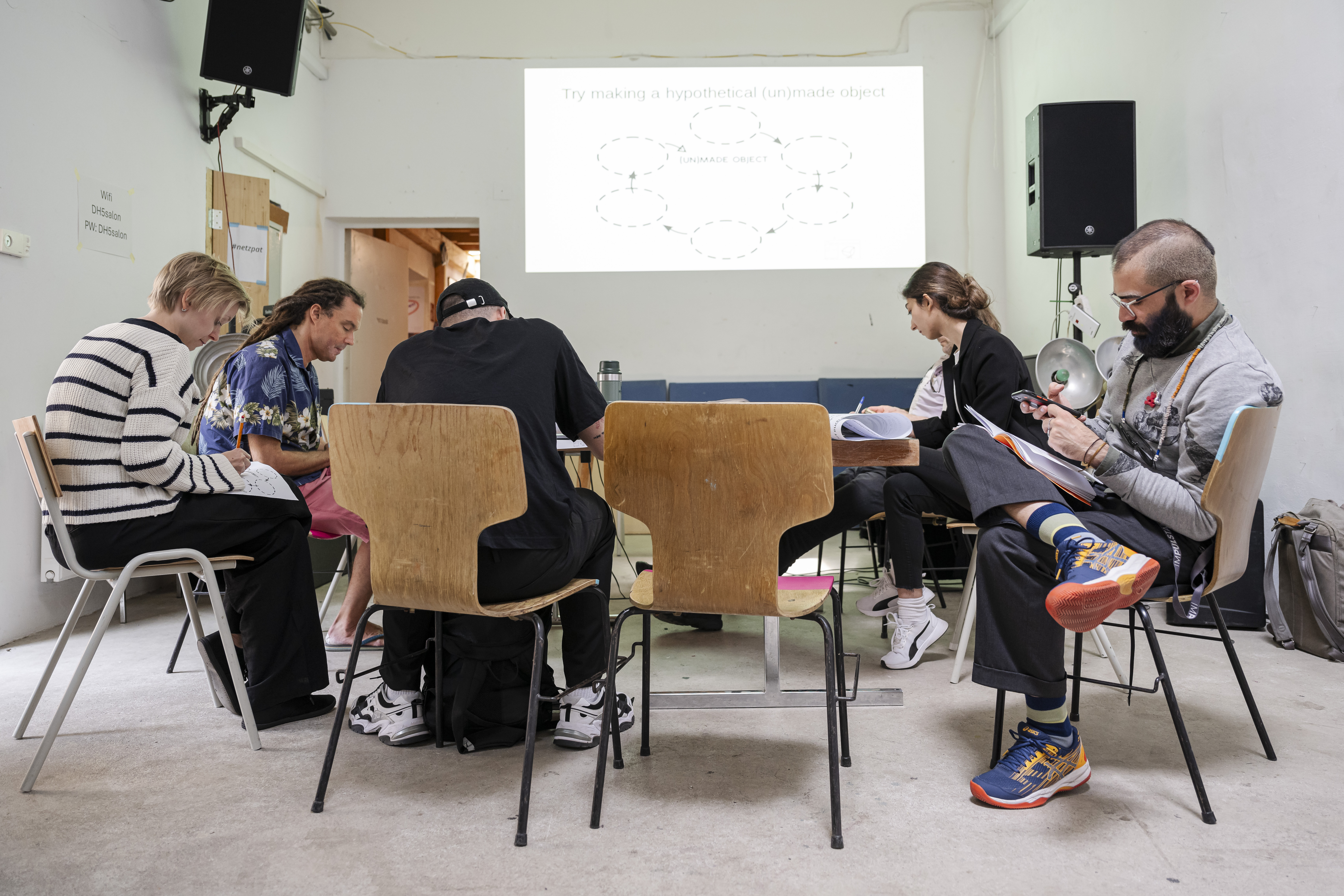 AMRO24 Exhibitions "The Art of (un)making: A Guideline for Creative Avoidance of Production", by Inari Wishiki (aka Yoshinari Nishiki)