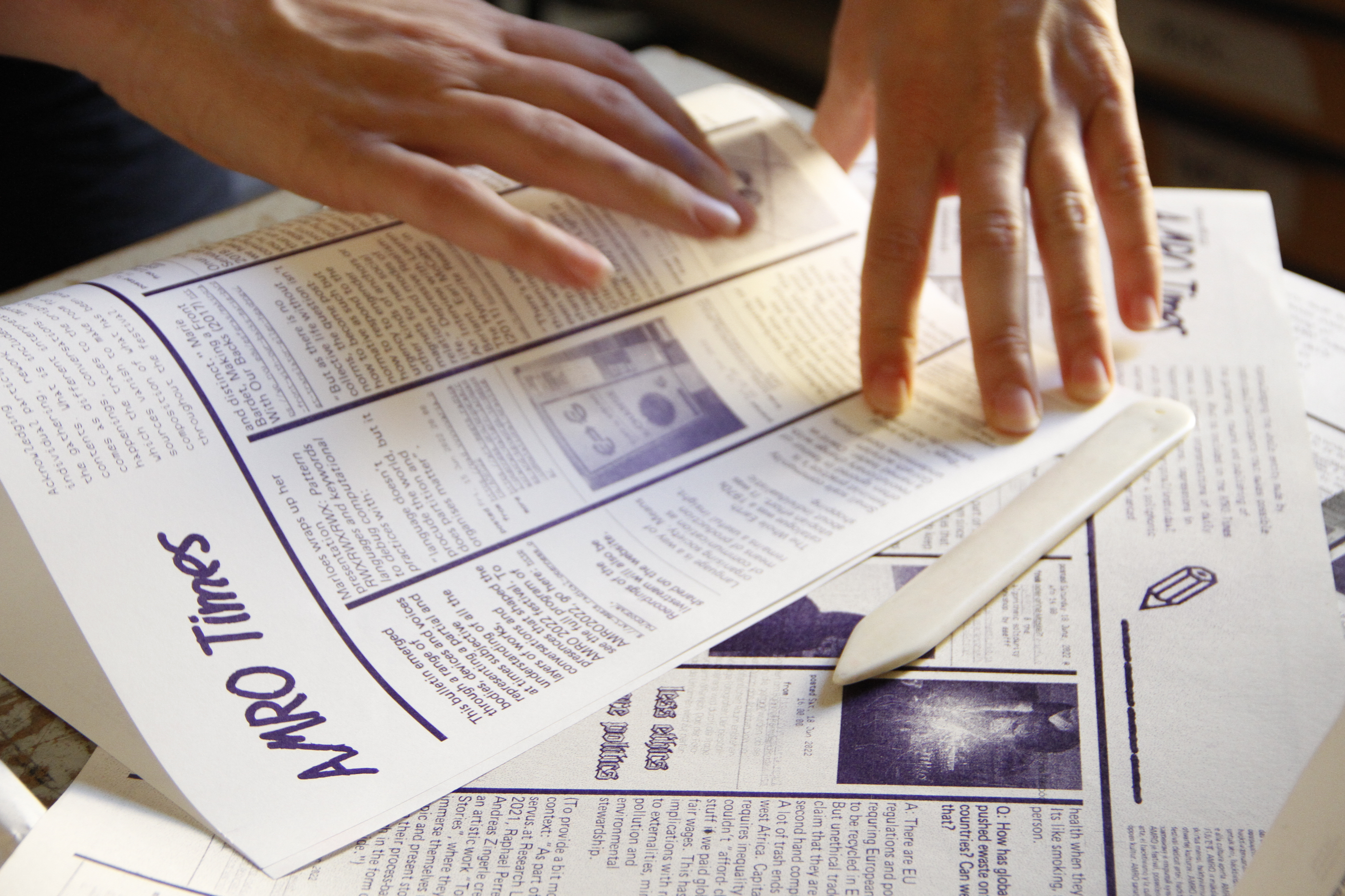 AMRO22, AMRO Times, Workshop by Varia