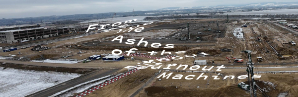 Image of Google Data Center construction site
